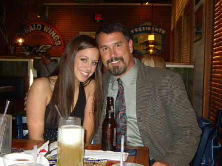 My daughter Rachel and me