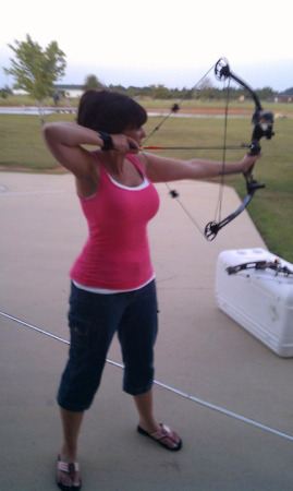 I love to shoot my bow!!!