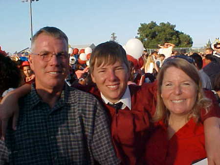 Youngest son's 2007 graduation