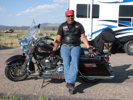 My Honey and his Harley