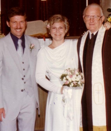 My wedding day 1980