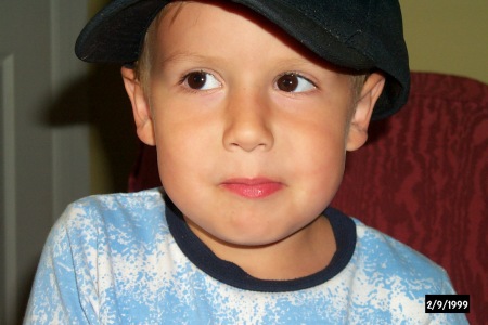 Grandson Tyler at 4