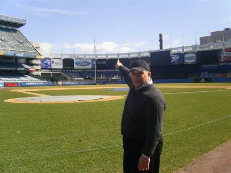 Rodge in Yankee Stadium