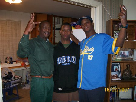 Brad, Terrell and Fred (Husband)