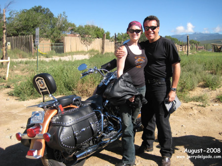 My wife Kelly & I in Taos, NM. August, 2008