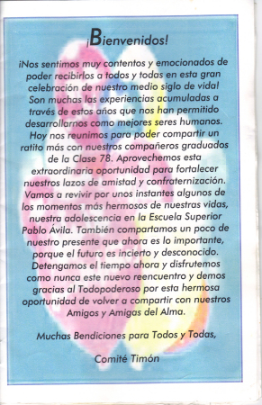 Yvette Hernandez - Harrison's album, Cumpla~os #50 Clase78 Pablo Avila-2010