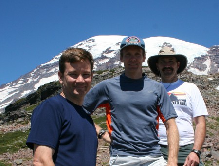 My Brothers Craig and David, and me on Mt. Rainier in Aug. '07