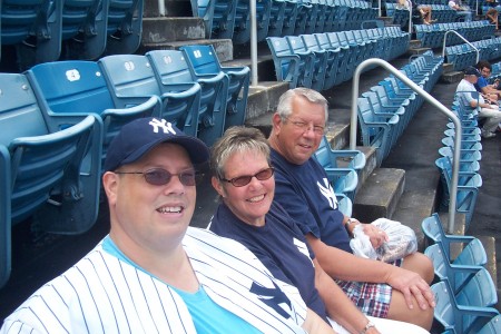 A Day at Yankee Stadium with Mom and Dad