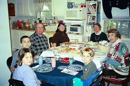 Thanksgiving Dinner 2002