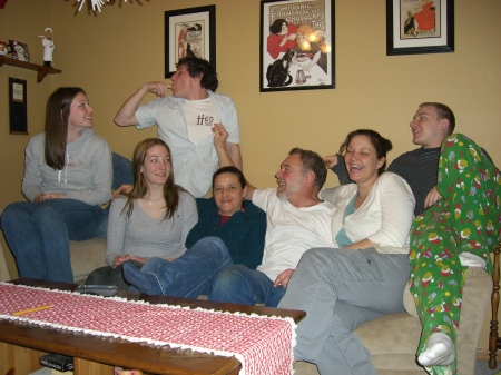 My family at Christmas