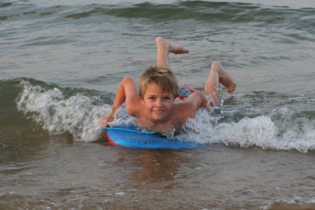 Boogie Boardin'!!