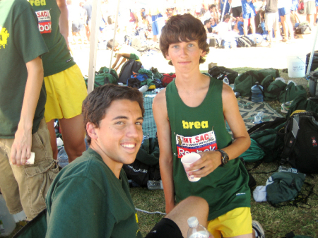 Ryan and Dylan -- Cross Country 2008