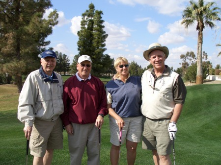 Golfing in Scottsdale with friends