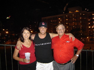 Mom and Dad at Busch Stadium