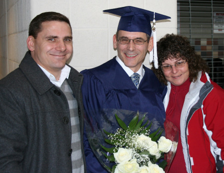 Me with Brother and Sister at Graduation