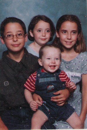 my kids in 2001!