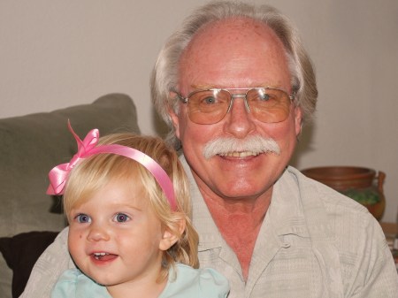 Granddaughter and myself.