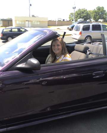 Katelynn and her car