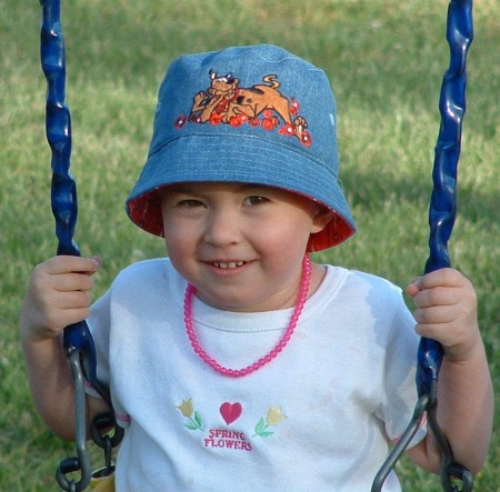 Ally on the Swing