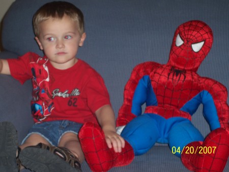 My Little Guy with Spiderman