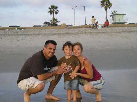 TonyTristan and I at the beach