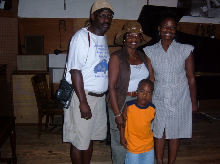 My family and I at Hitsville - Motown recording studio 2006