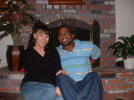 Me and my hubby ( Christmas 06')