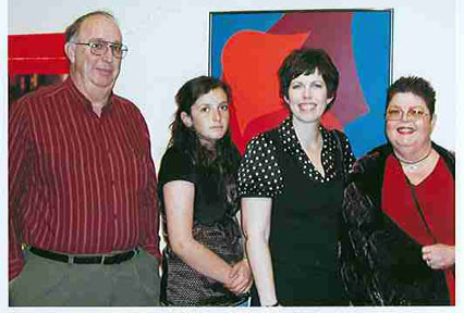 Family at Art Show April LA