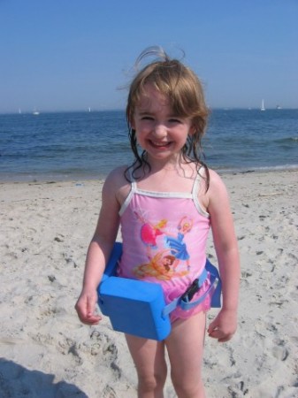 Morgan at the Beach (June 2007)