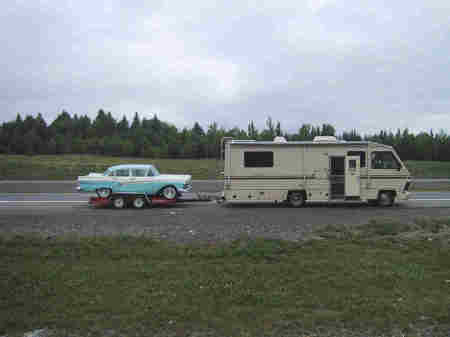  .My 1957 Ford and NotorHome