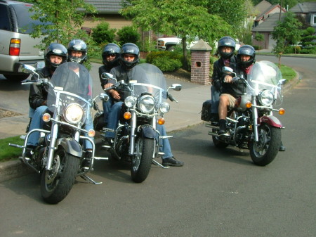 Our motorcycle ride July 2007