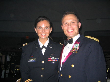 Two Captain Ackermans, US Army