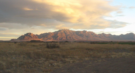 Deming sunset from my yard