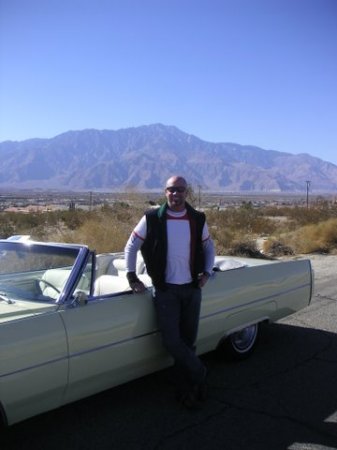 Russ Proud of his car Doris