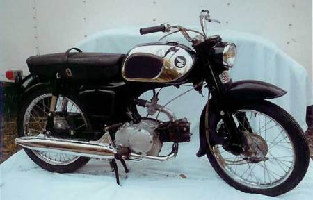 1965 Black Honda 90