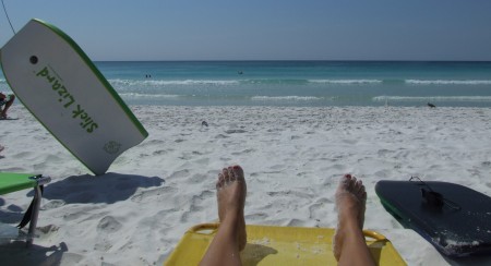 relaxin on the beach in destin 2007