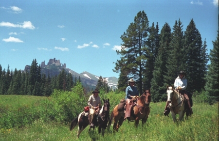 Crested Butte Castles and Ladies on the Trail