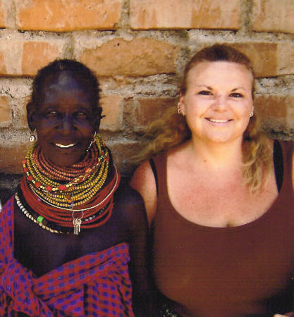 Me in 2006 in Kenya with a Turkana Mama