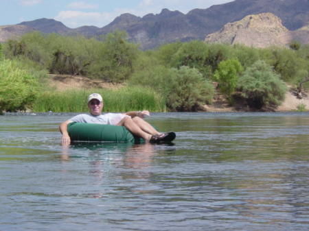 Tubing the Salt River in PHX