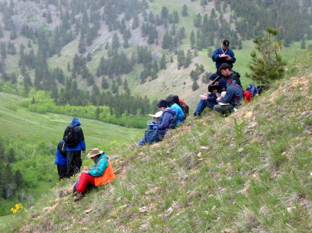 teaching geologic mapping in Black Hills