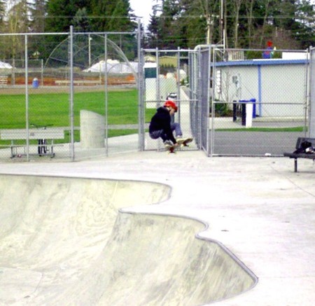 My Son At Lake Tapps Skatepark Age 10