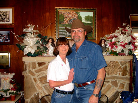 Me and my Wife in our house in Texas City, Texas