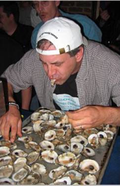 Oyster Eating 2005