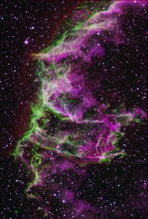 Portion of Veil Nebula