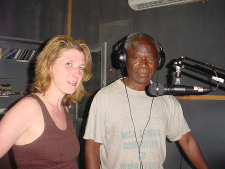 Amazing experience training journalists in Zambia, March 2006