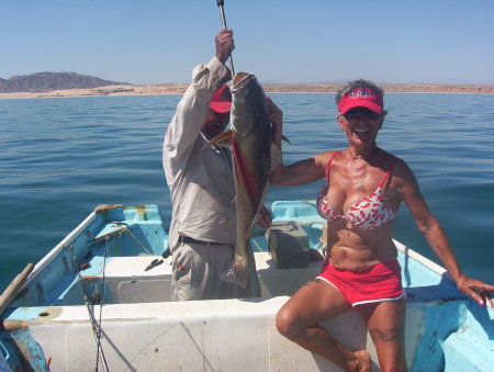 Me fishing in the bay of the Sea of Cortez