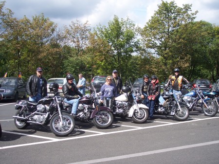 Harley Ride to Kreuzberg, Germany