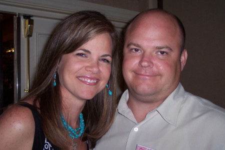 Trisha Davidson and husband