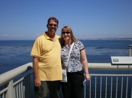 Susanne and I in Monterey 2007