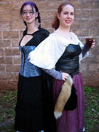 More Wenches, the left my middle child, the other is extended family.